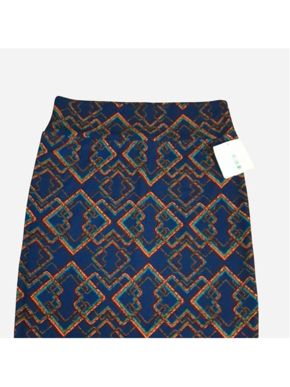 NWT Lularoe Cassie pencil midi skirt Size XL geometric pattern #geometric #workw